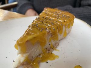 Cheesecake  at Blu Bar in Barcelona