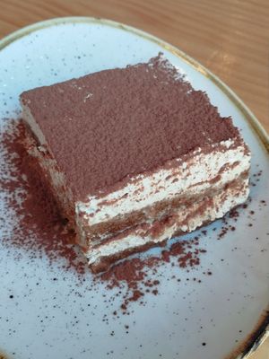 Tiramisú at Blu Bar in Barcelona