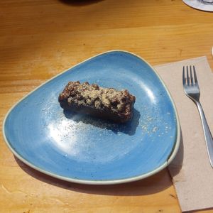 Plant Based Snickers at Blu Bar in Barcelona