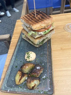   at Blu Bar in Barcelona