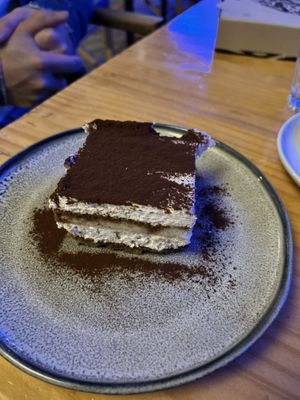 Tiramisu   at Blu Bar in Barcelona