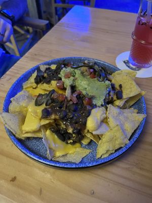 Surfers nachos - on point   at Blu Bar in Barcelona