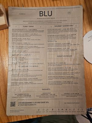  at Blu Bar in Barcelona