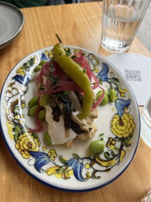   at Blu Bar in Barcelona