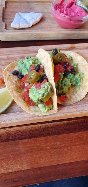 Tacos at Blu Bar in Barcelona