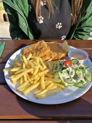 Tonkatsu Schnitzel at Chay Vegan Kitchen in Nuremberg