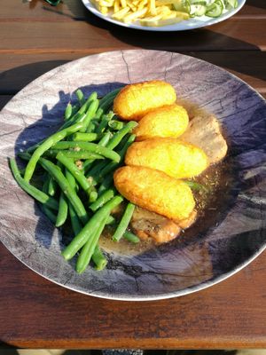 Seitan-Braten “Lamm Art“ at Chay Vegan Kitchen in Nuremberg