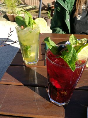 Passion Lemonade & Blueberry Night at Chay Vegan Kitchen in Nuremberg