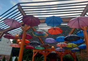 Outdoors decor at Chay Vegan Kitchen in Nuremberg