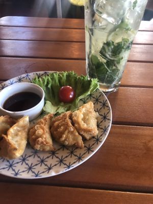 Gyosa als Vorspeise   at Chay Vegan Kitchen in Nuremberg