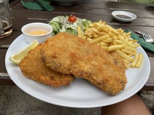 Schnitzel  at Chay Vegan Kitchen in Nuremberg