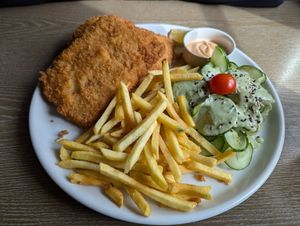 Schnitzel at Chay Vegan Kitchen in Nuremberg