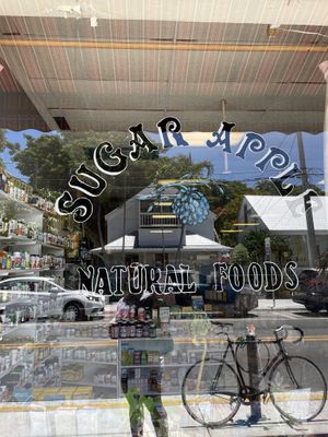 Exterior of market at Sugar Apple Organic Cafe in Key West