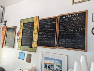 Menu at Sugar Apple Organic Cafe in Key West
