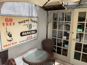 Entry  at Sugar Apple Organic Cafe in Key West