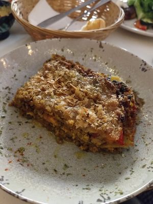 Lasaña at La Goma in Granada