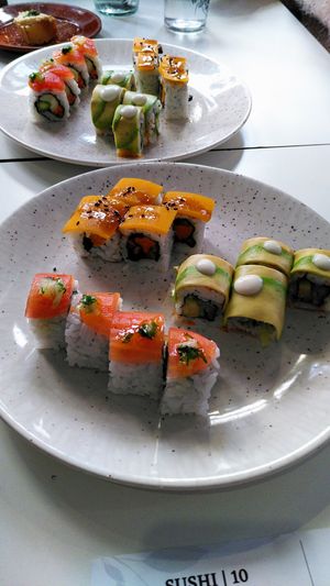 Sushi at La Goma in Granada