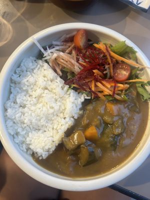 Katsu curry  at Café Japonais in Bordeaux