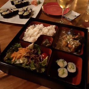 Vegan Bento at Café Japonais in Bordeaux
