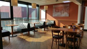 Interior upstairs at Subway in Oberwil