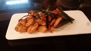 Crispy burdock at SUHU - Huayuan Building in Beijing