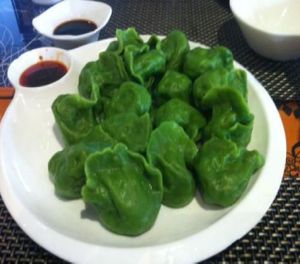 Delicious dumplings - jiaozi. at SUHU - Huayuan Building in Beijing