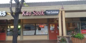 Front at Kao Sook Thai Cuisine in Scotts Valley