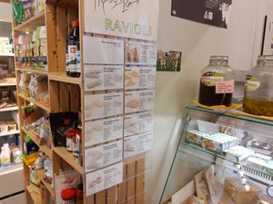 Vegan ravioli at Integral in Burgdorf