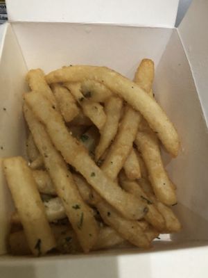 French fries at The German Knodle in St Petersburg