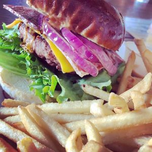 Greta Burger at Inconceivable Cafe in Hendersonville