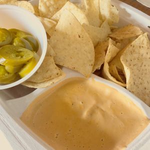 Chips & Queso at Inconceivable Cafe in Hendersonville
