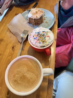   at Vertical Cafe in Sun Peaks