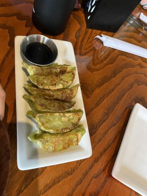 Veggie gyoza   at Tajima Ramen - North Park in San Diego
