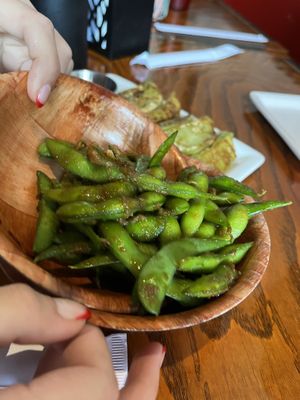 Edamame  at Tajima Ramen - North Park in San Diego