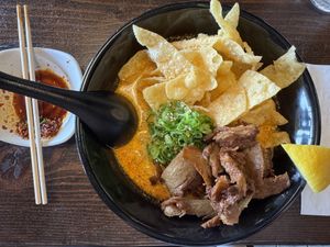   at Buta Japanese Ramen in San Diego