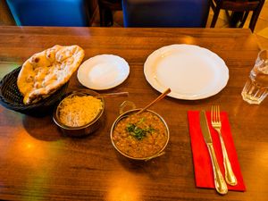 Meal at Happy India at Happy India in Stockholm