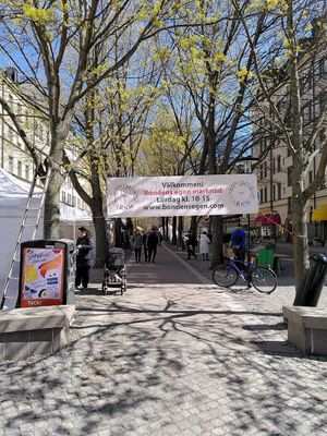  at Bondens egen Marknad in Stockholm
