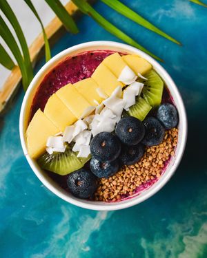 Dragin Fruit Bowl at MAKAI - Samyan Mitrtown in Bangkok