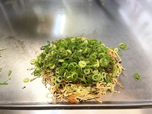 Vegan okonomiyaki  at Roku in Hiroshima