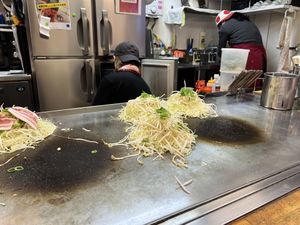 Three separate vegetarian ones   at Roku in Hiroshima