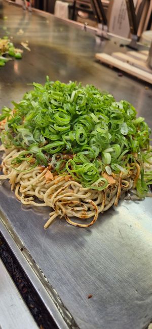 Vegan Okonomiyaki at Roku in Hiroshima