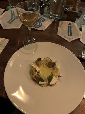 Celery course  at Bonvivant Cocktail Bistro in Berlin