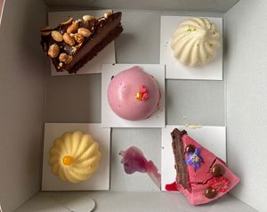 Nearly all vegan  at Viola's Patisserie in Eindhoven