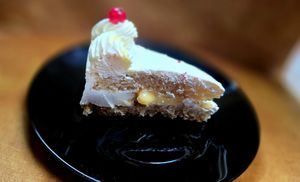 Lemon cake at Viola's Patisserie in Eindhoven