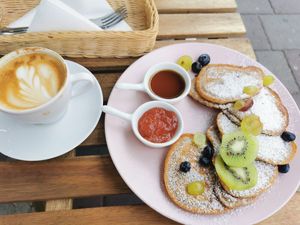 Pancakes at Cytat Cafè in Krakow