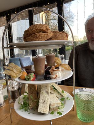 Afternoon tea   at Beck Hall in Malham