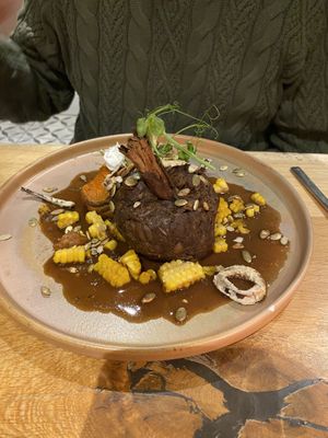 Short stack rib   at Beck Hall in Malham