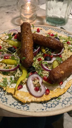 Middle Eastern Kofta #Veganuary at Beck Hall in Malham