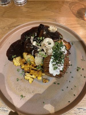 Baby Back Ribs #Veganuary at Beck Hall in Malham