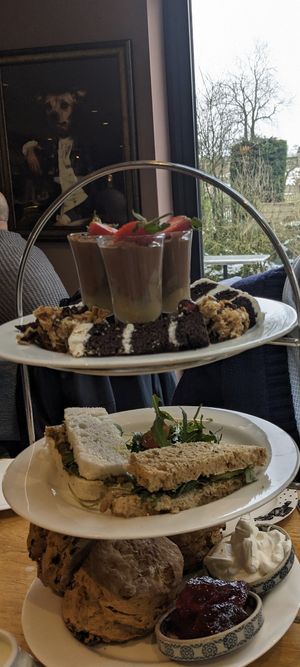Afternoon tea at Beck Hall in Malham